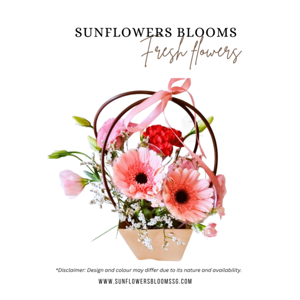 Pink Bloom Bucket