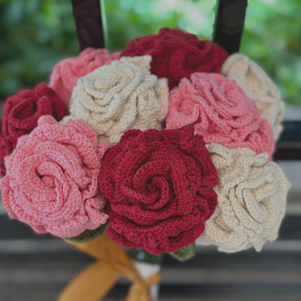 crochet bouquet