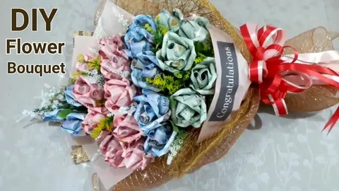 How to Wrap a Flower Bouquet 1 Wrap a Flower Bouquet